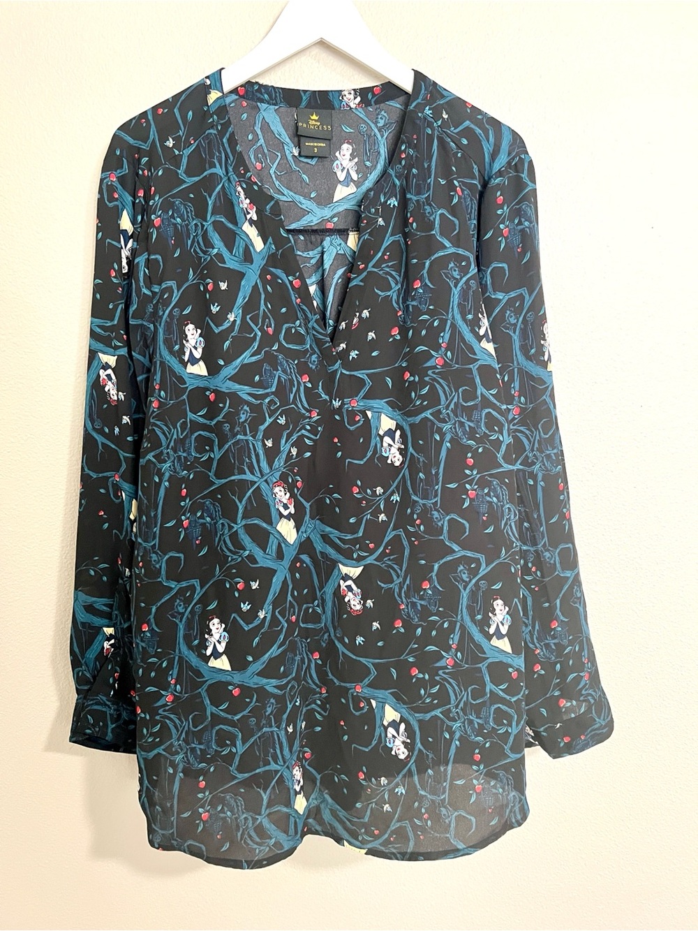 Disney Princess Snow White Enchanted Forest Blouse Tunic